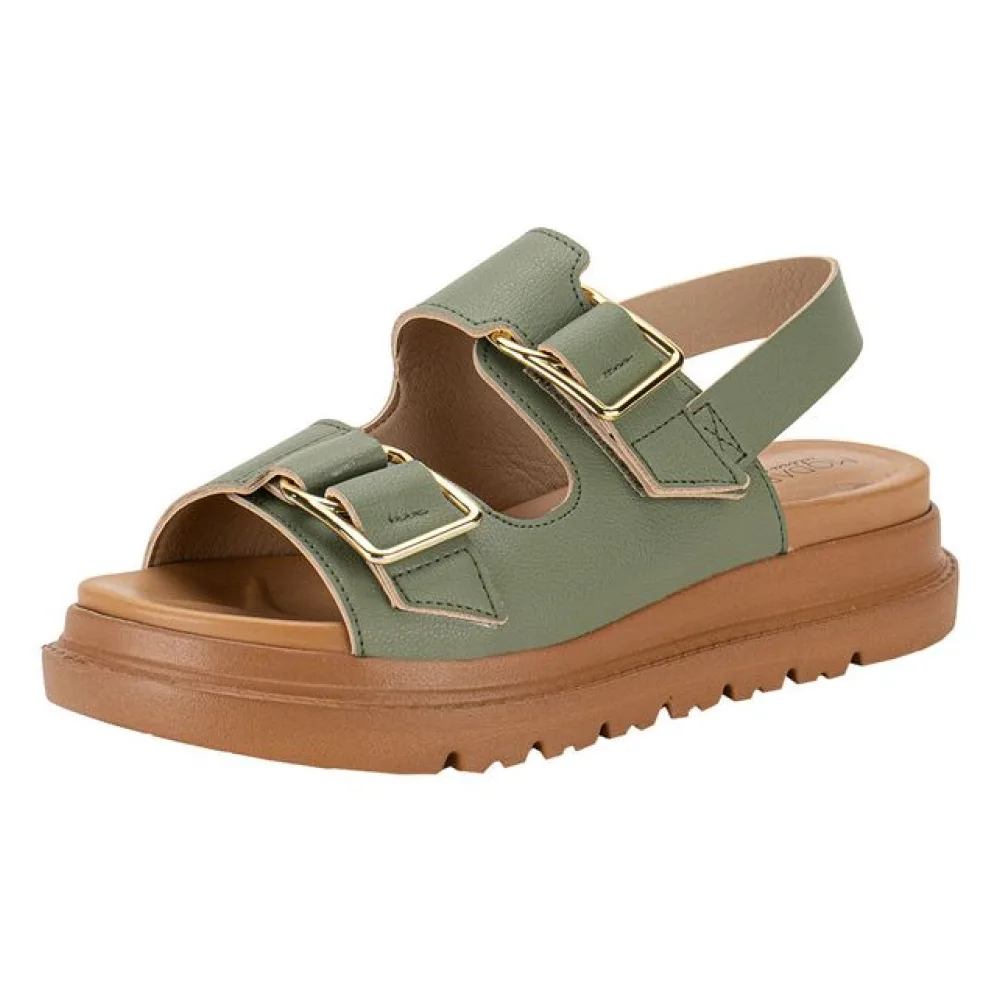 Sandália Feminina Flat Modare 7200102 VERDE 35