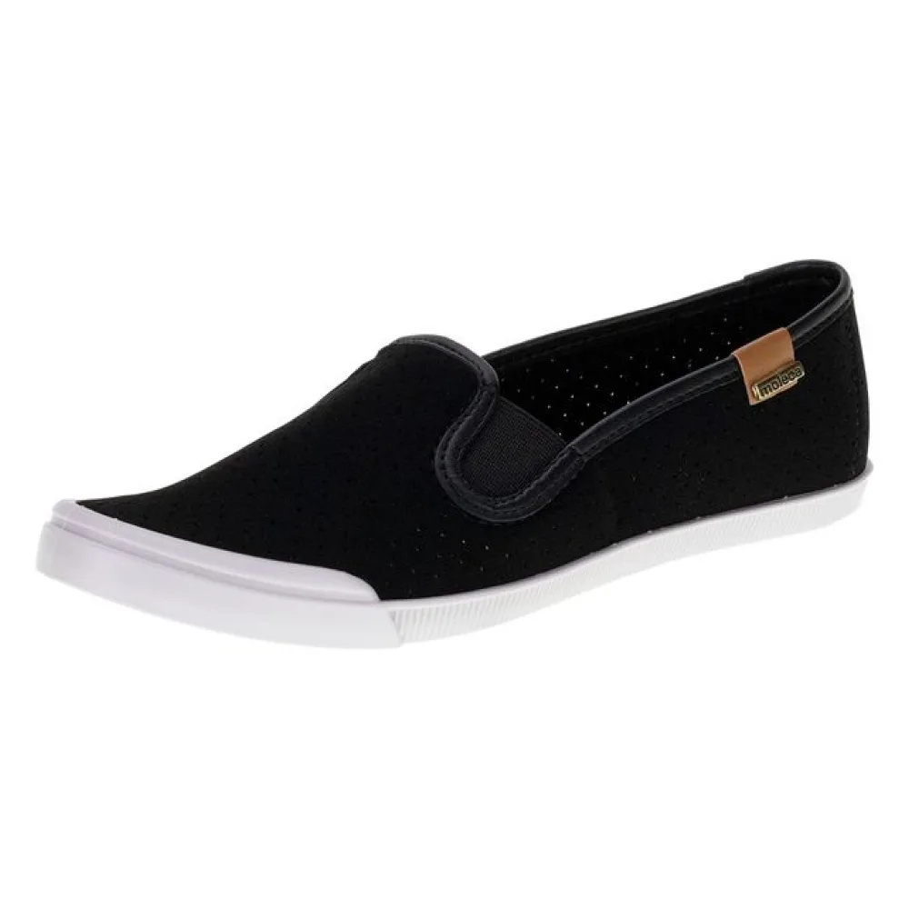Sapatilha Feminina Moleca 5109772 PRETO 34