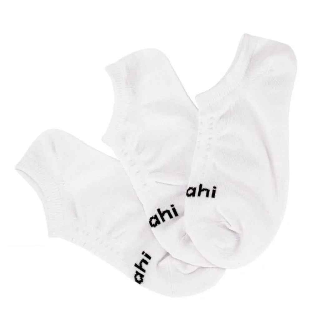 Kit Com 3 Pares de Meias Invisíveis Hoahi 18020 BRANCO 39/43