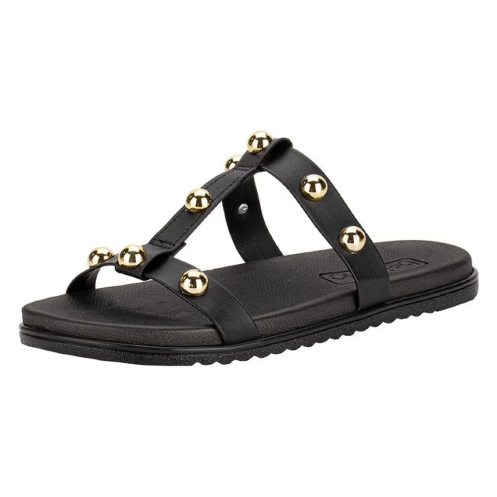 Tamanco Feminino Flat Beira Rio 8529107 PRETO 36
