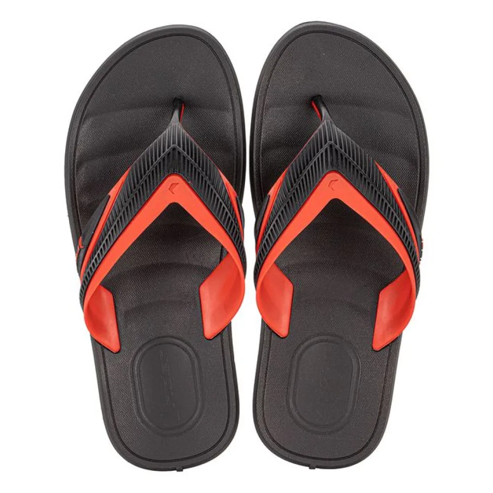 Chinelo Masculino Free II Rider 12267 PRETO/VERMELHO 39