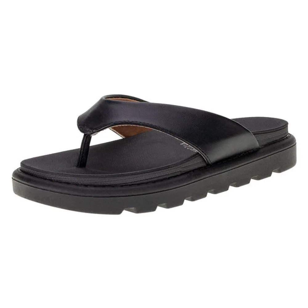 Sandália Feminina Flat Vizzano - 6459126 PRETO 34
