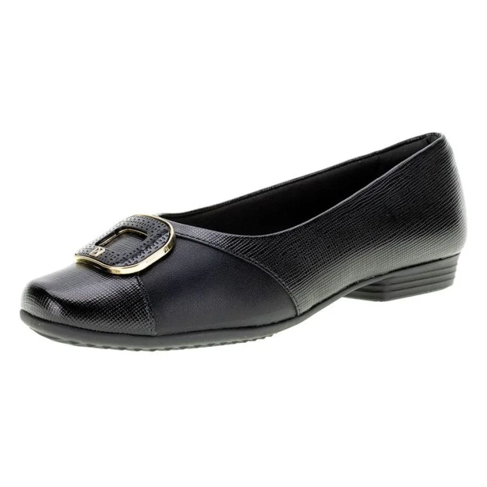 Sapatilha Feminina Piccadilly - 250199 PRETO 34