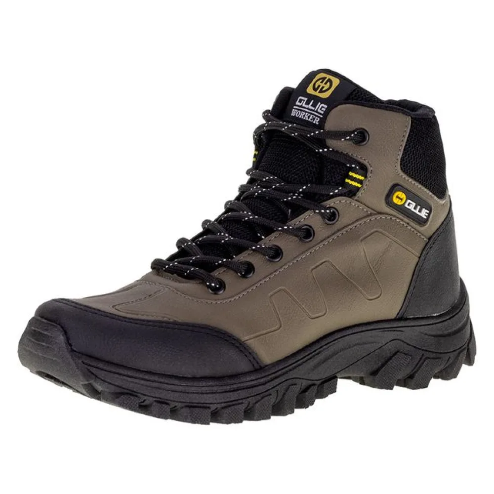 Bota Masculina Coturno Monttana Ollie - 400 OLIVA 37