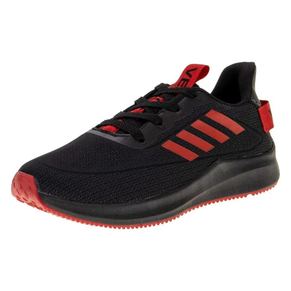 Tênis Infantil Veloce - V51012 PRETO/VERMELHO 28