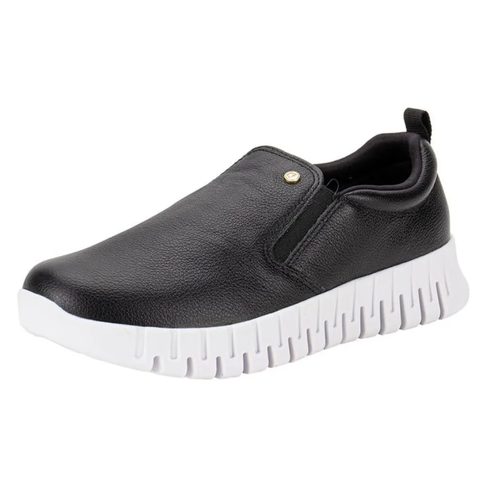 Tênis Feminino Slip On ComfortFlex 2484301 PRETO 34