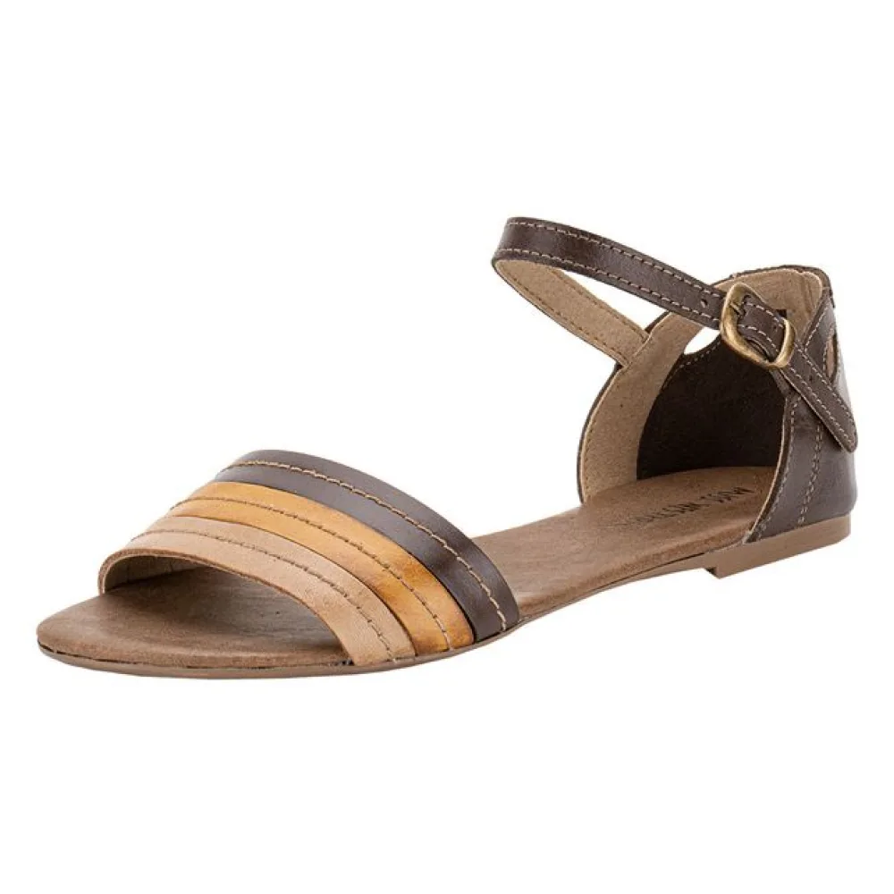 Sandália Feminina Flat Miss Western 120 CAFÉ/CASTOR 35