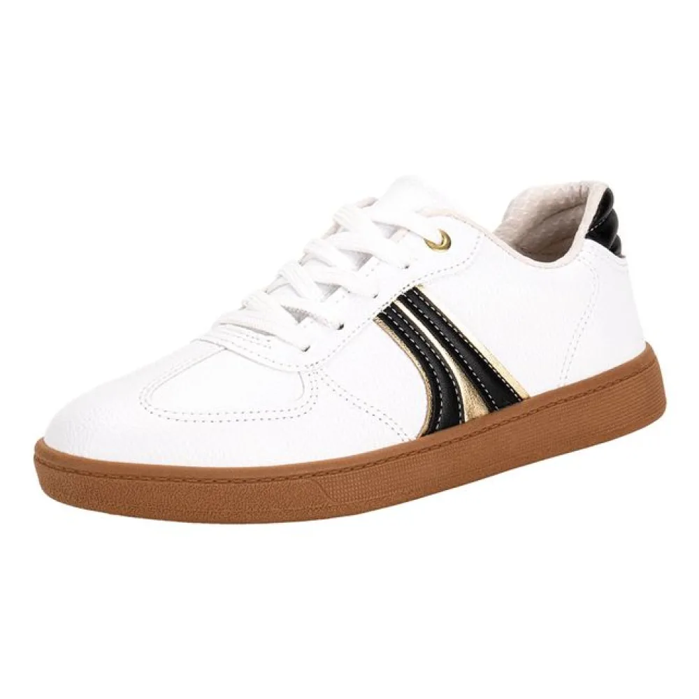 Tênis Feminino Casual Beira Rio 4313105 BRANCO/PRETO 34