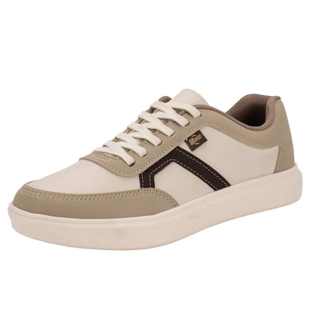 Sapatênis Masculino Casual BRsport 2274112 MARFIM 40