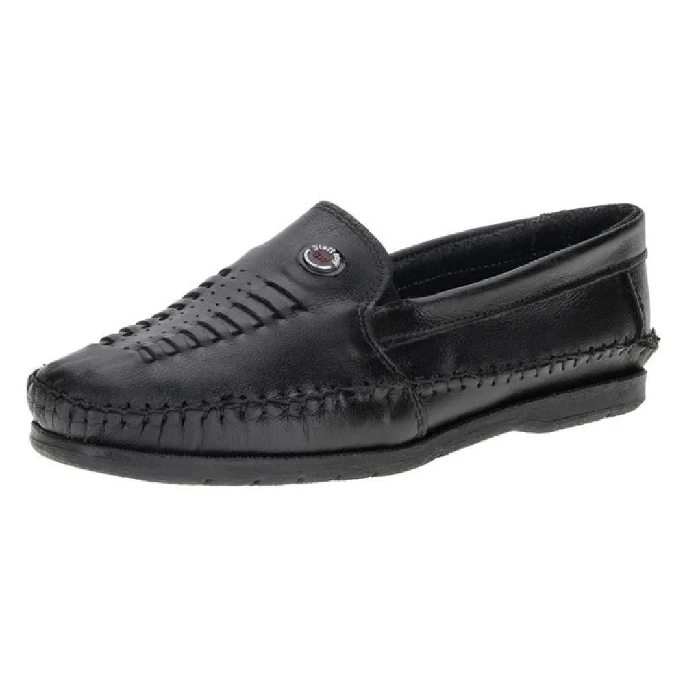 Mocassim Masculino Steffi Way - 103 PRETO 01 37