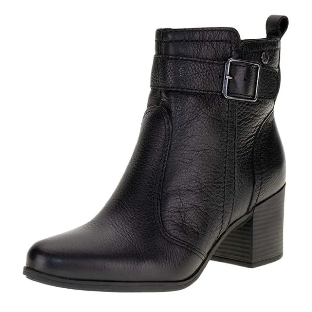 Bota Feminina Cano Baixo Bottero 346908 PRETO 34