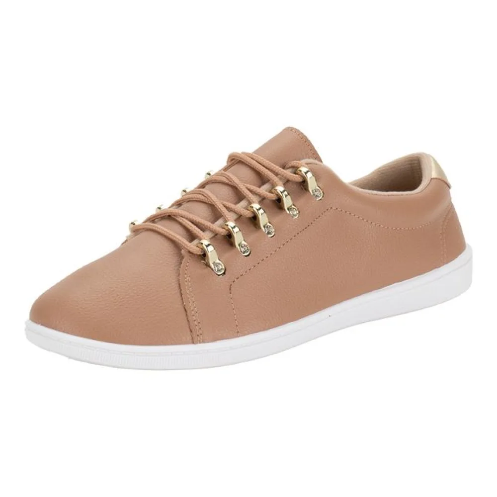 Tênis Feminino Casual Moleca 5605467 SALMÃO 33