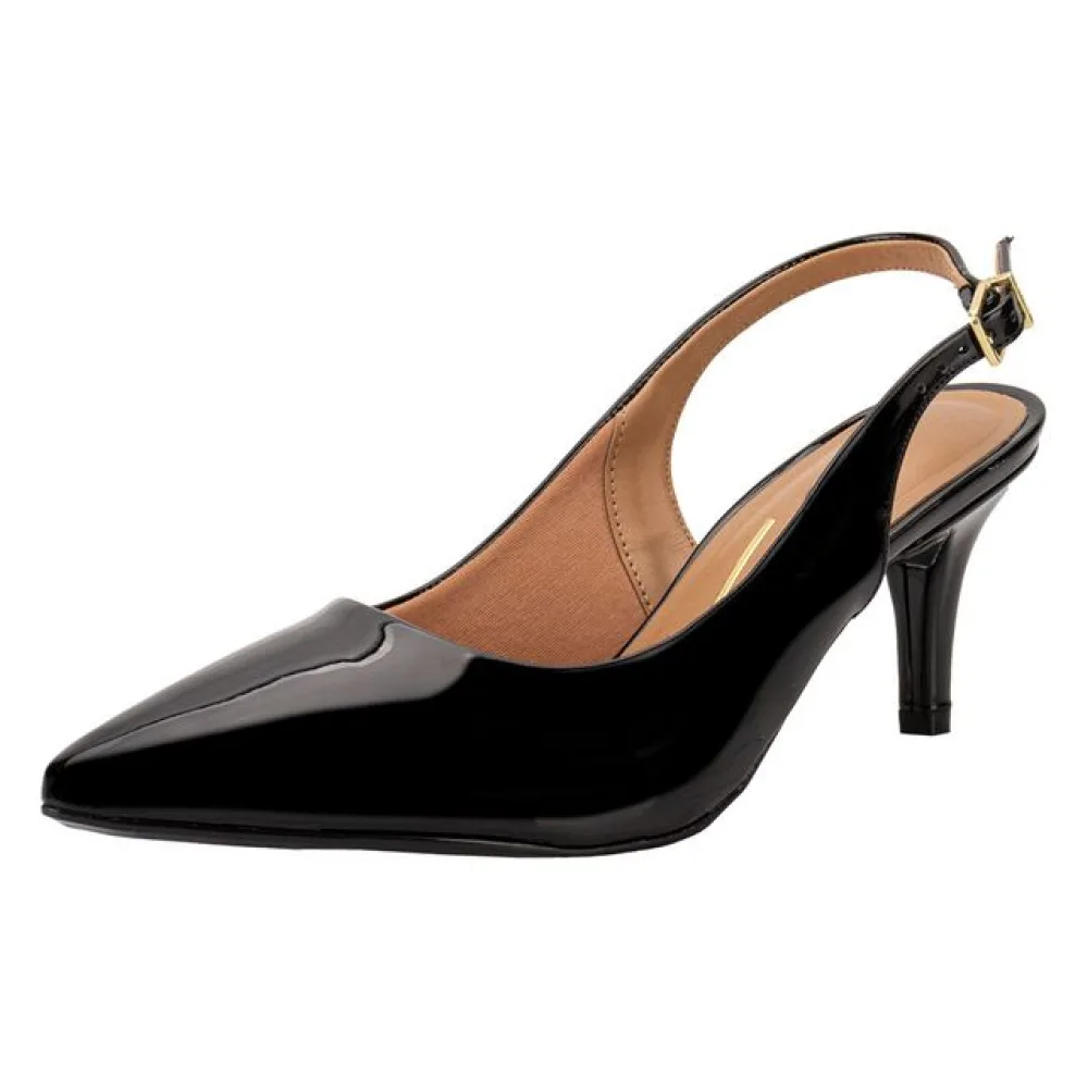 Sapato Feminino Vizzano - 1185700 VERNIZ/PRETO 35