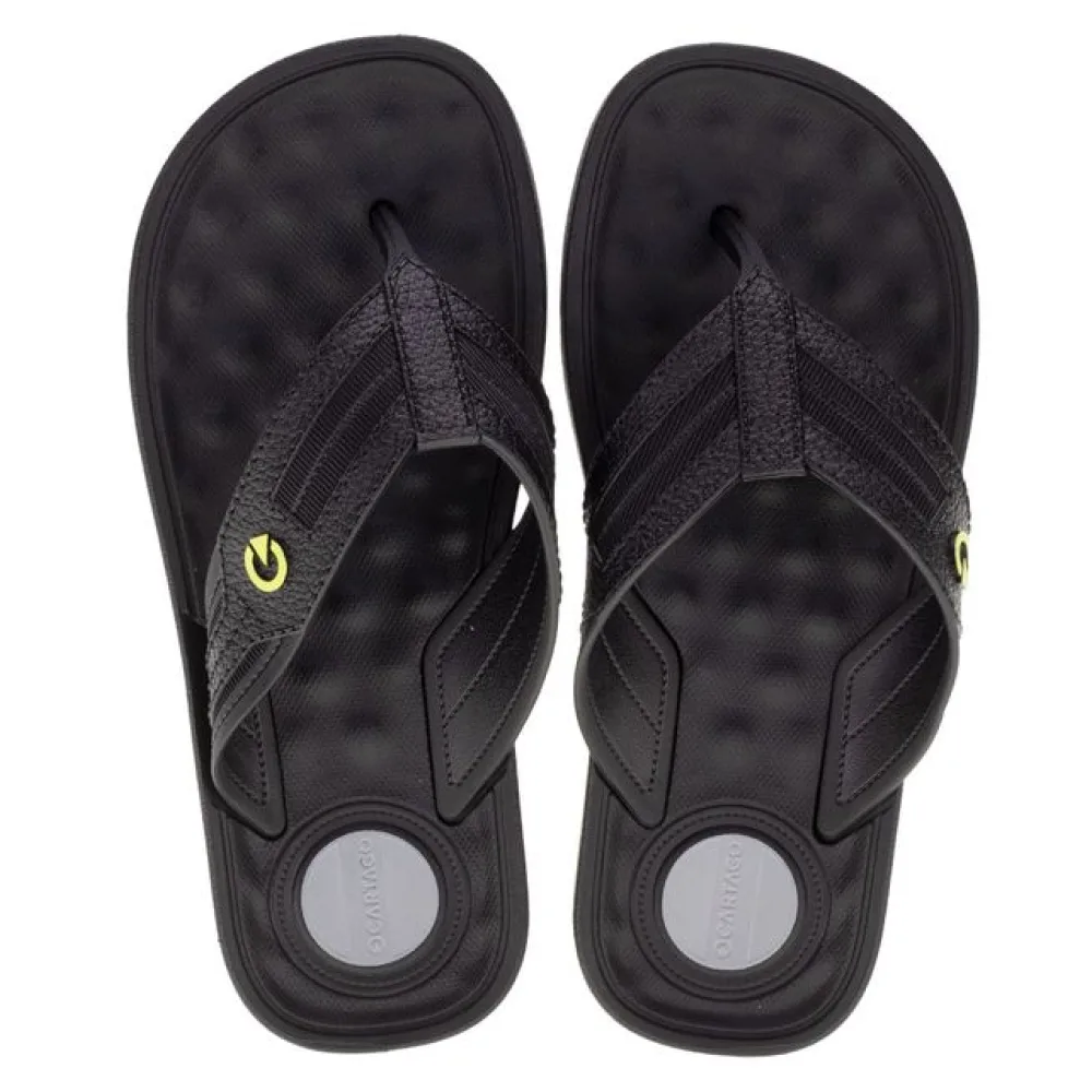 Chinelo Infantil Alabama Cartago - 11858 PRETO 29