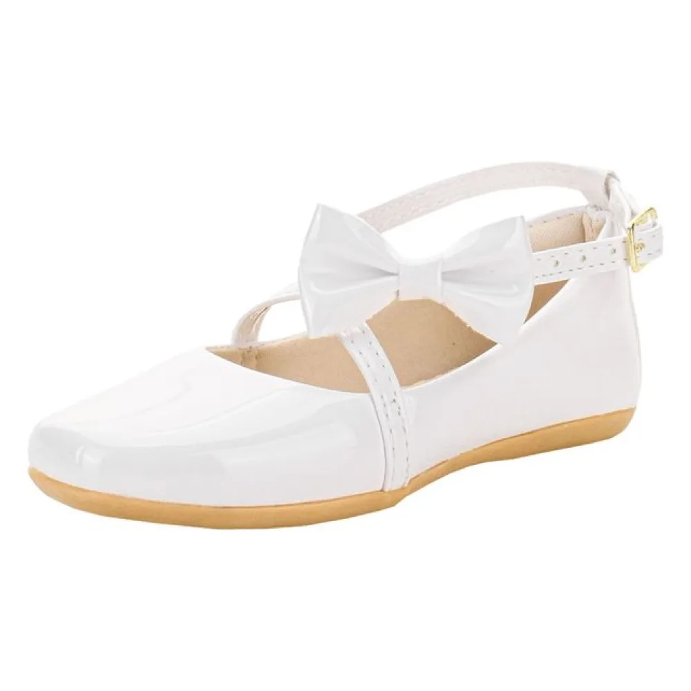 Sapatilha Infantil Feminina Nayarinha 0980 BRANCO 21