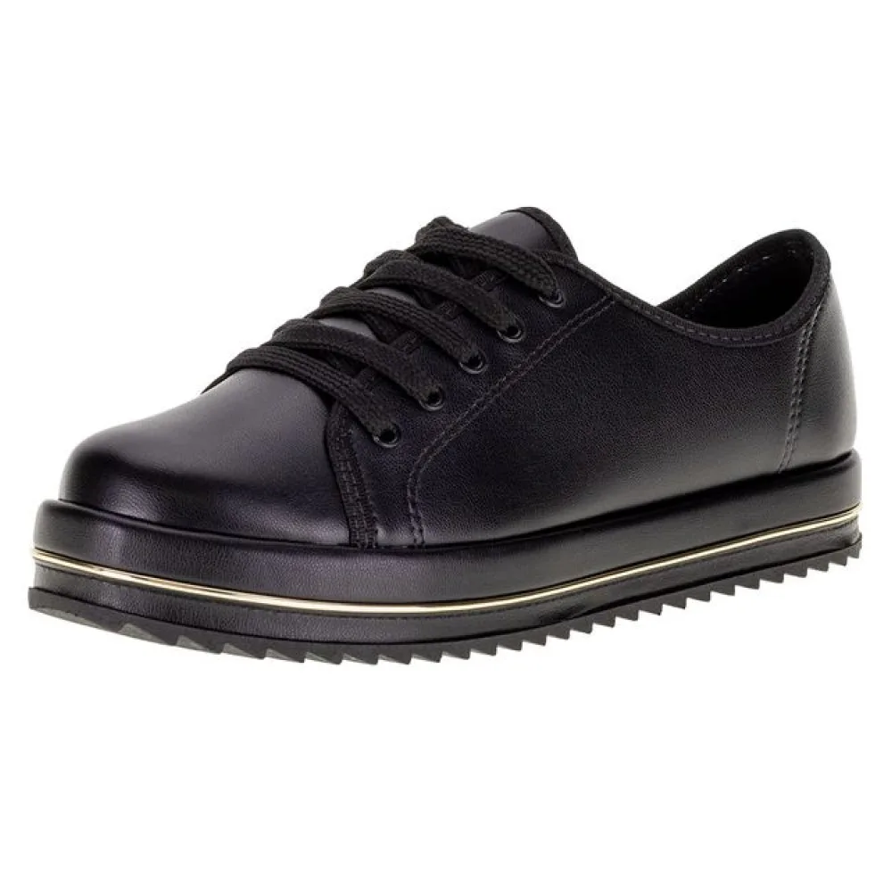 Tênis Feminino Beira Rio - 41961003 PRETO 34