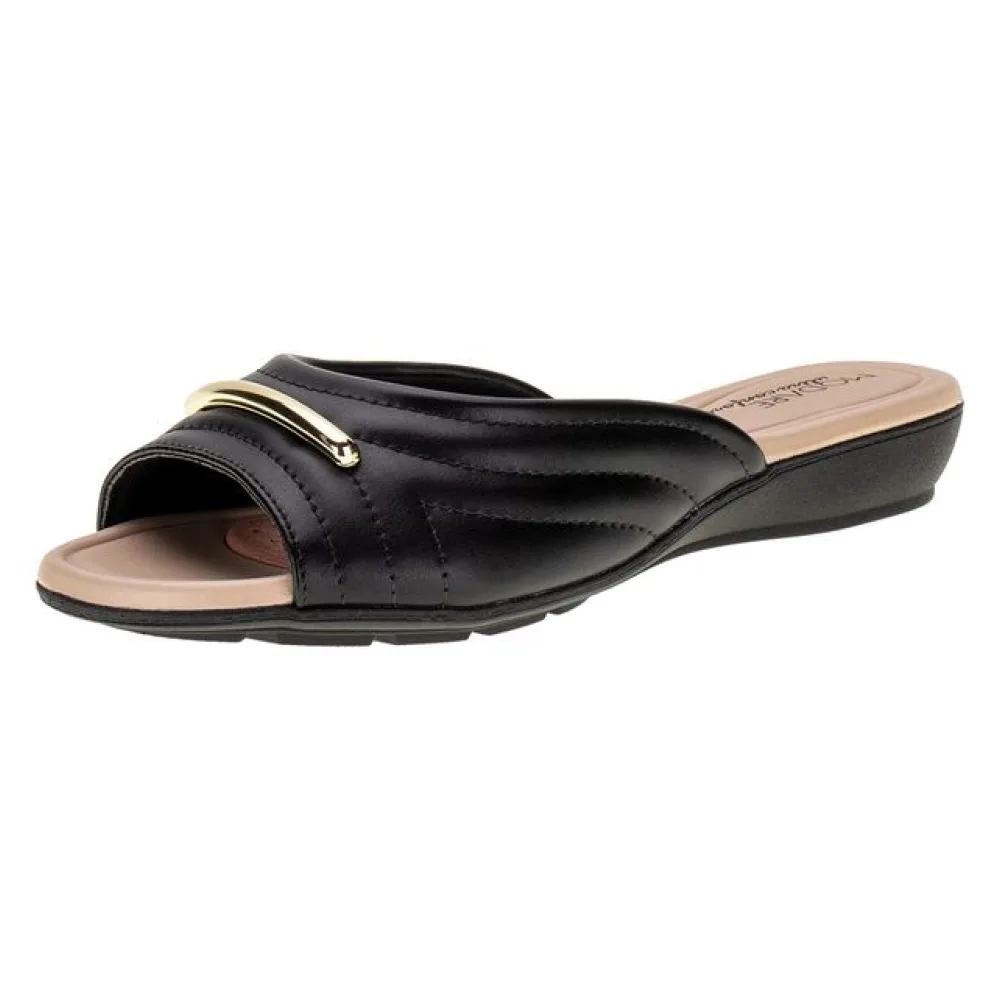 Tamanco Feminino Flat Modare - 7127246 PRETO 34