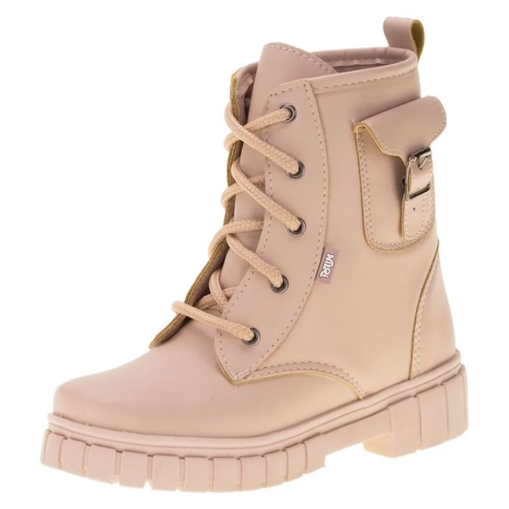 Bota Infantil Coturno Nilqi - 1500 ROSA 30