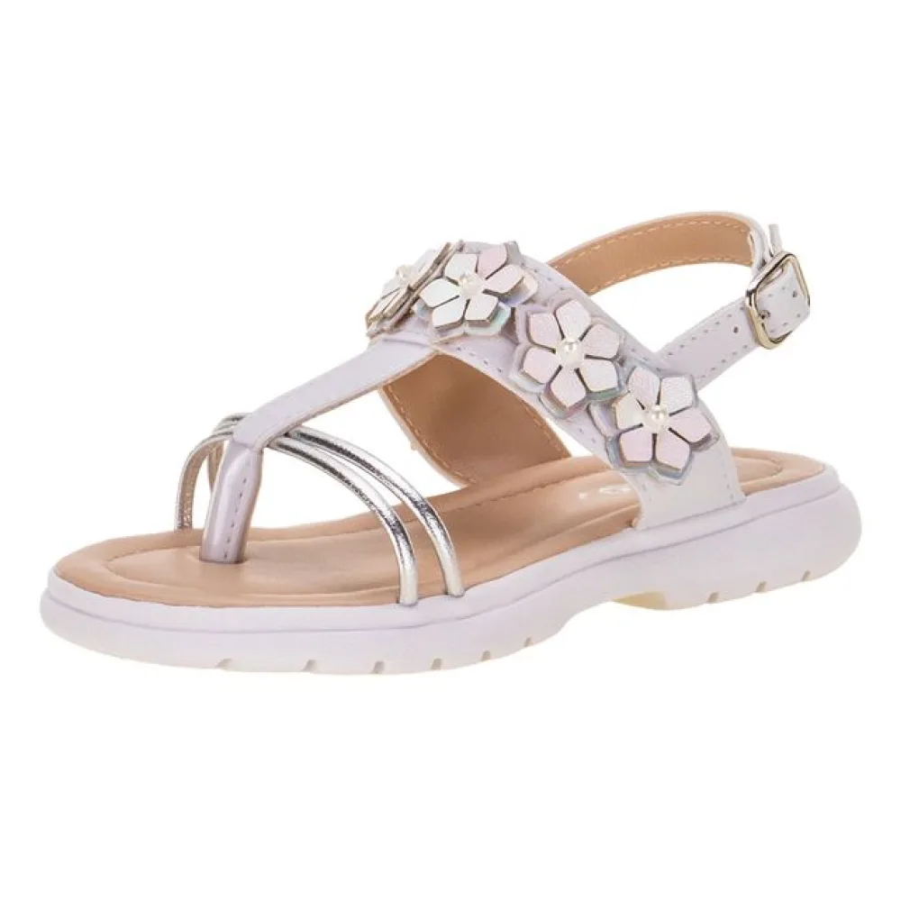 Sandália Infantil Feminina Lily Kids - 10155 BRANCO 21