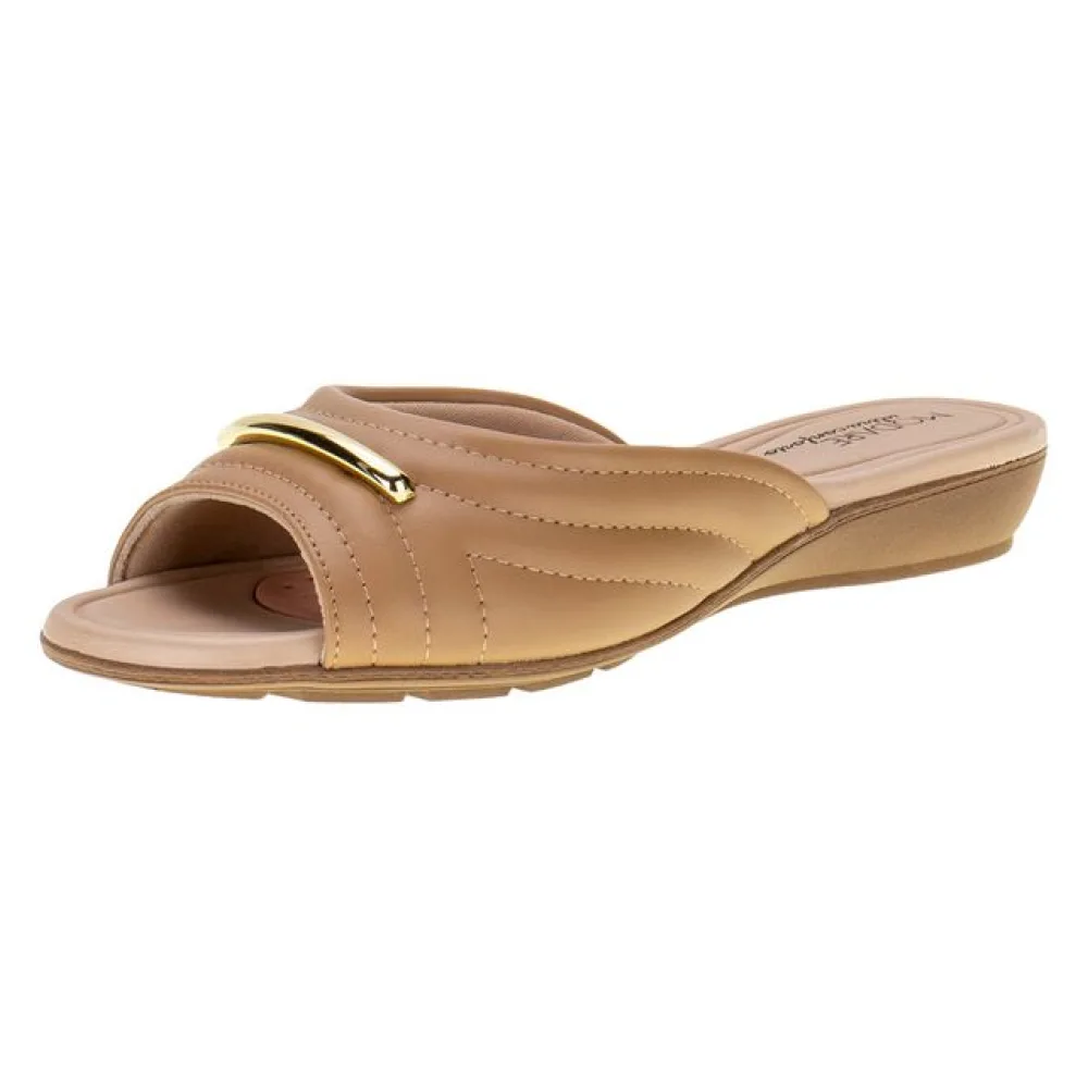 Tamanco Feminino Flat Modare - 7127246 BEGE 34