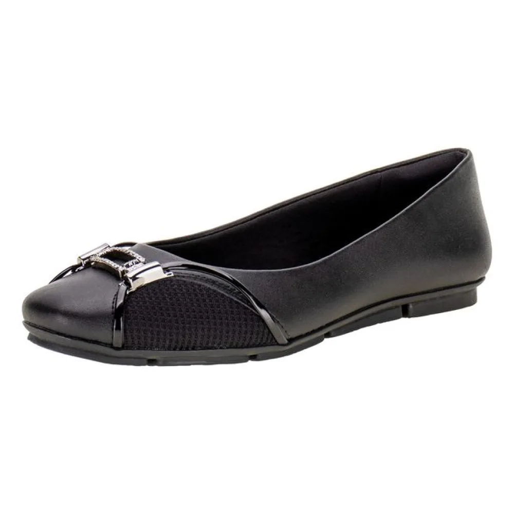 Sapatilha Feminina Flat ComfortFlex - 2363402 PRETO 34