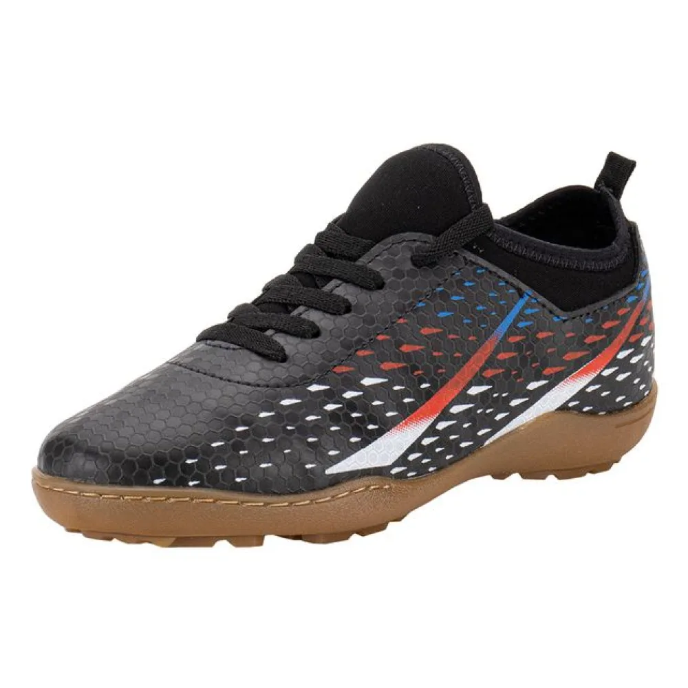 Chuteira Infantil Masculina Society Molekinho 2819107 PRETO/BRANCO 28