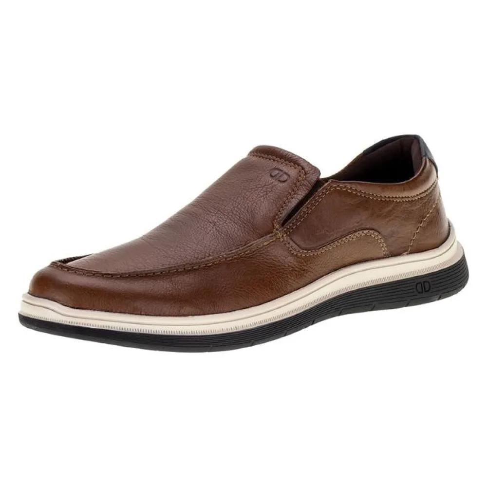 Sapatênis Masculino Leave Democrata - 245201 CARAMELO 37