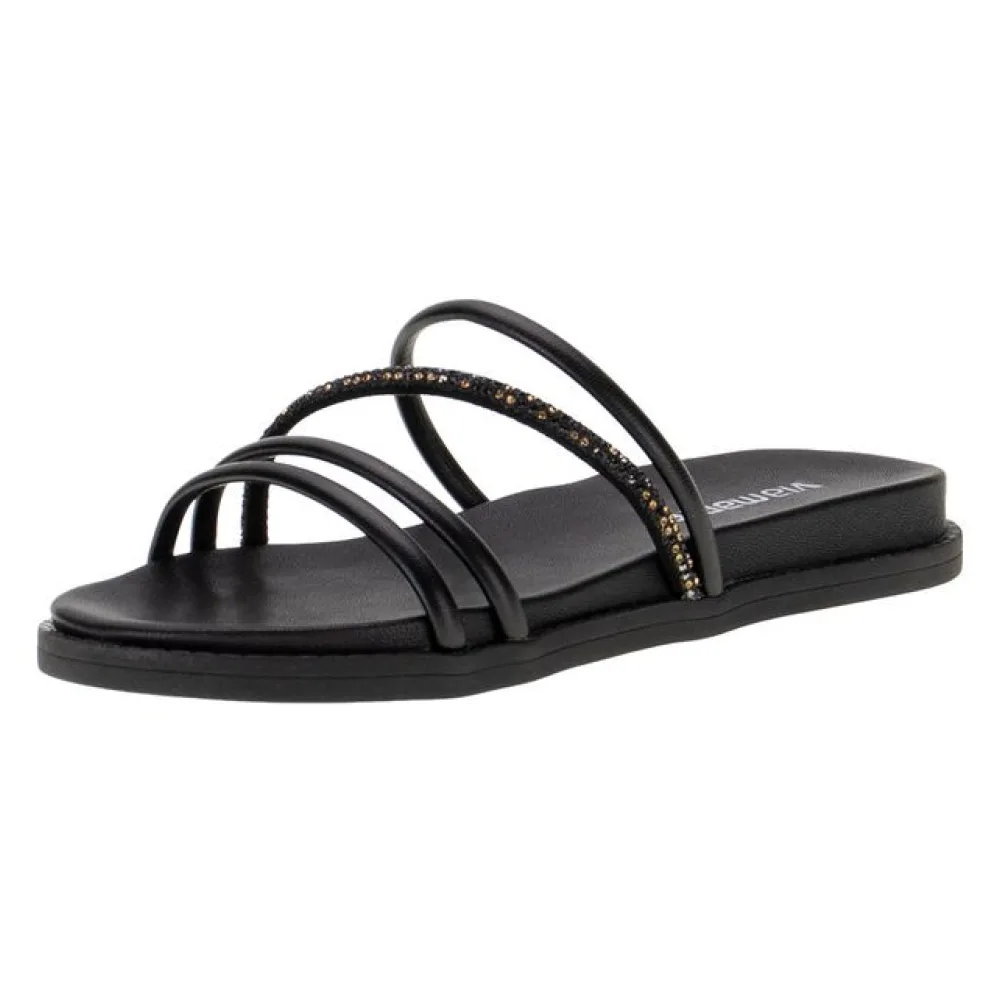 Tamanco Feminino Flat Via Marte - 2310510 PRETO 34