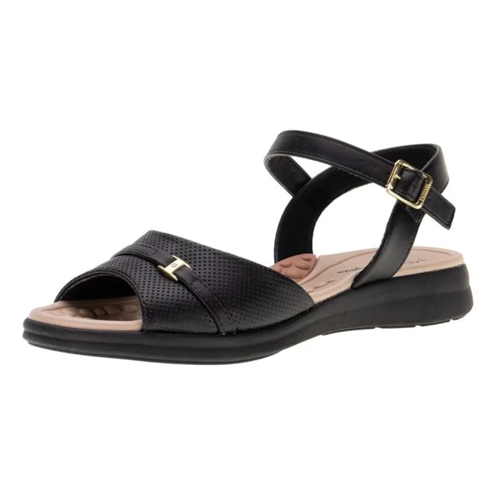 Sandália Feminina Flat Modare - 7174113 PRETO 38
