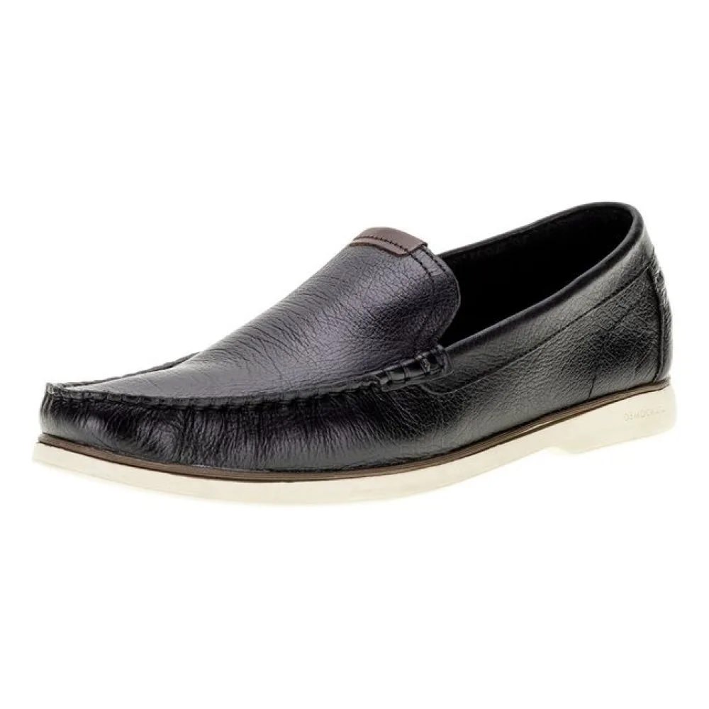 Mocassim Masculino Bari Democrata - 226202 PRETO 41