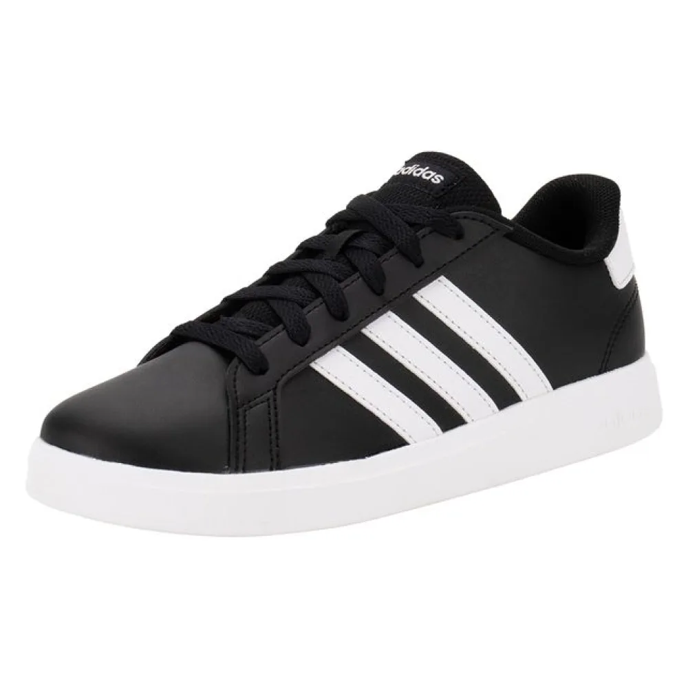 Tênis Infantil Grand Court 2.0 Kids Adidas - IGO0440 PRETO/BRANCO 34