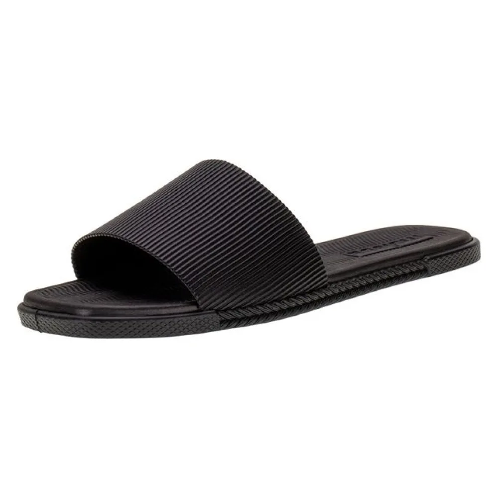 Sandália Feminina Flat Moleca - 5494100 PRETO 34