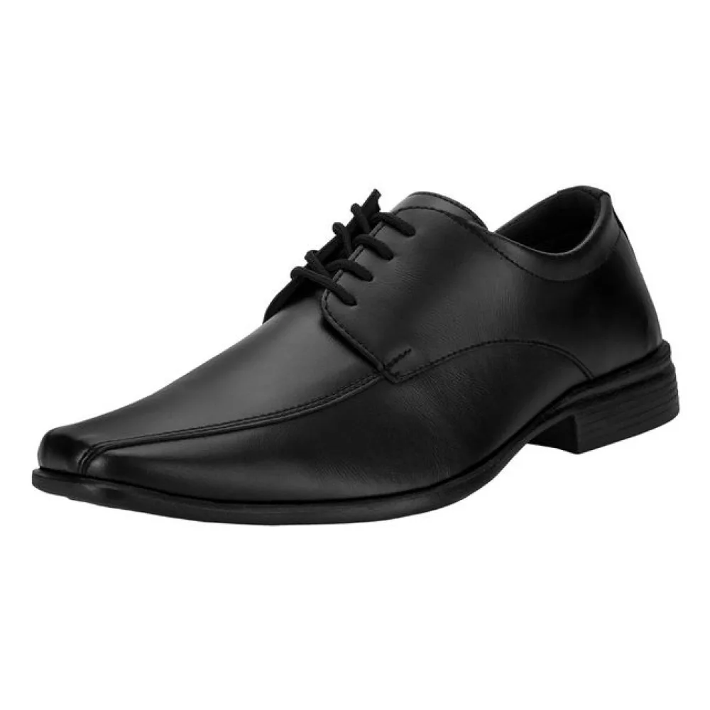 Sapato Masculino Social Mais Leve 600 PRETO 38