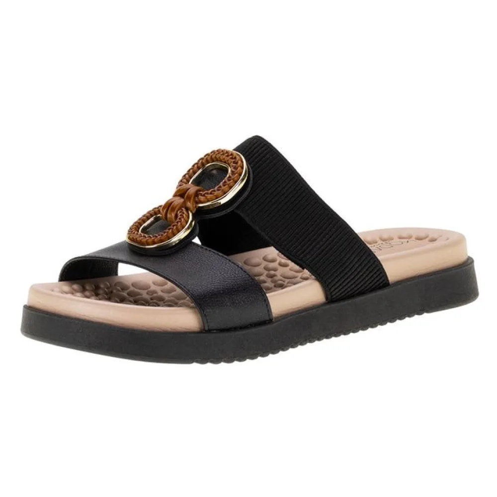 Tamanco Feminino Flat Modare 7178107 PRETO 34