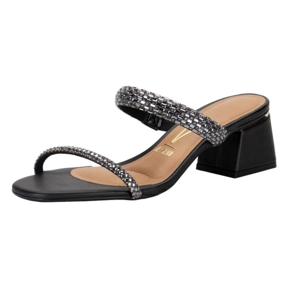 Tamanco Feminino Salto Grosso Vizzano - 6428134 PRETO 35