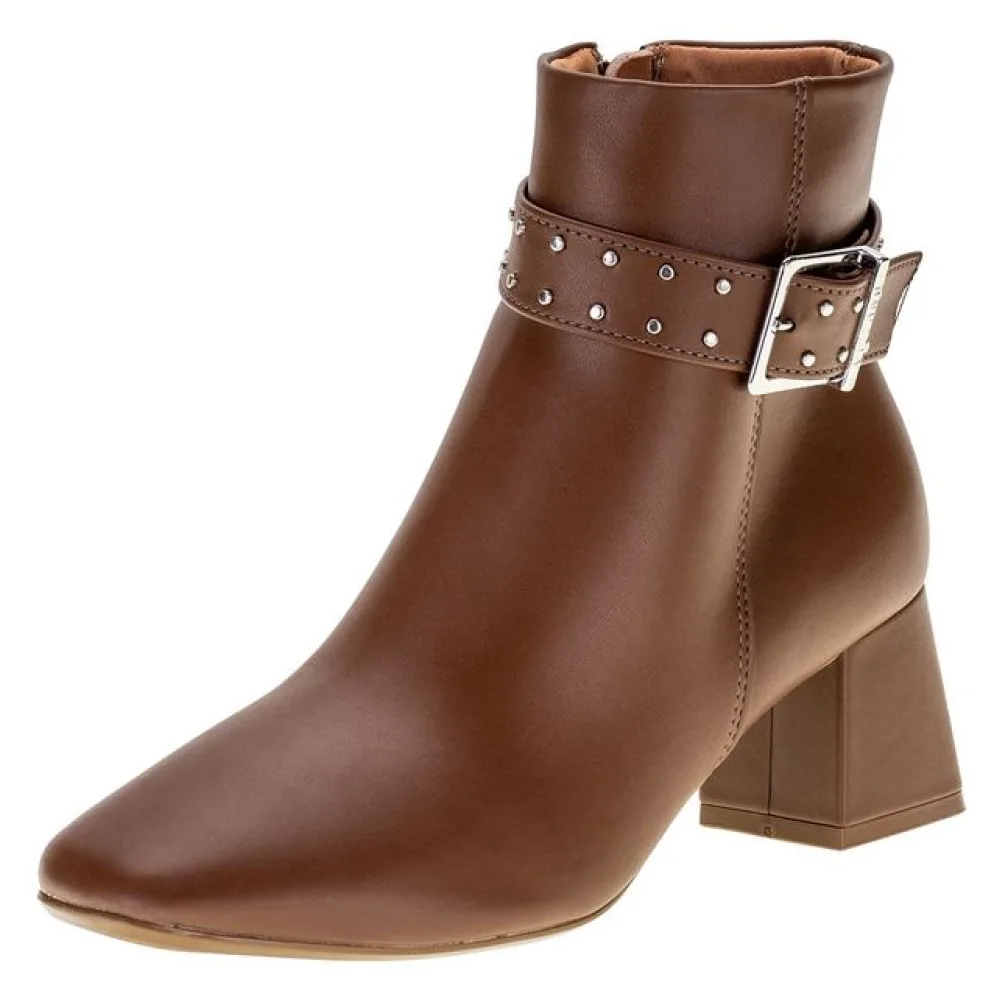 Bota Feminina Cano Baixo Vizzano 3098103 CANELA 34