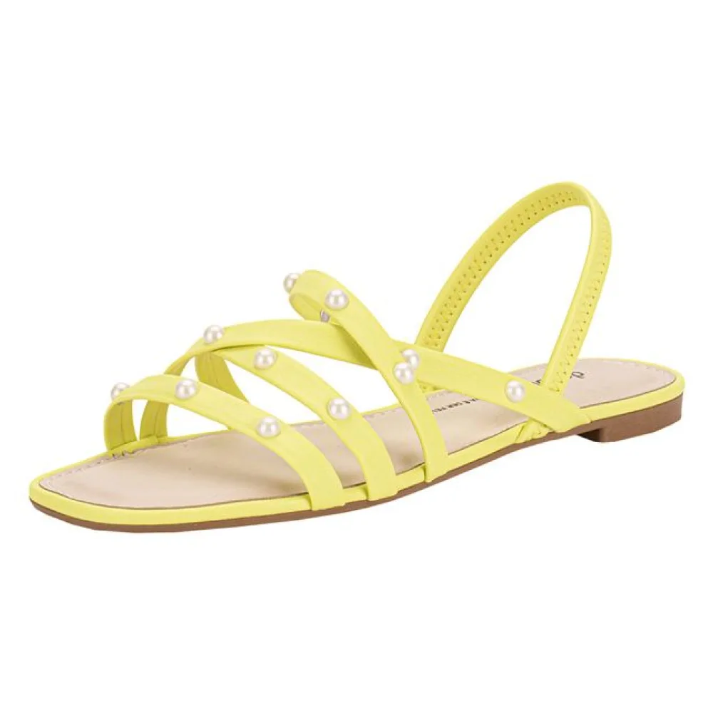Sandália Feminina Flat Dakota Y7452 VERDE 34