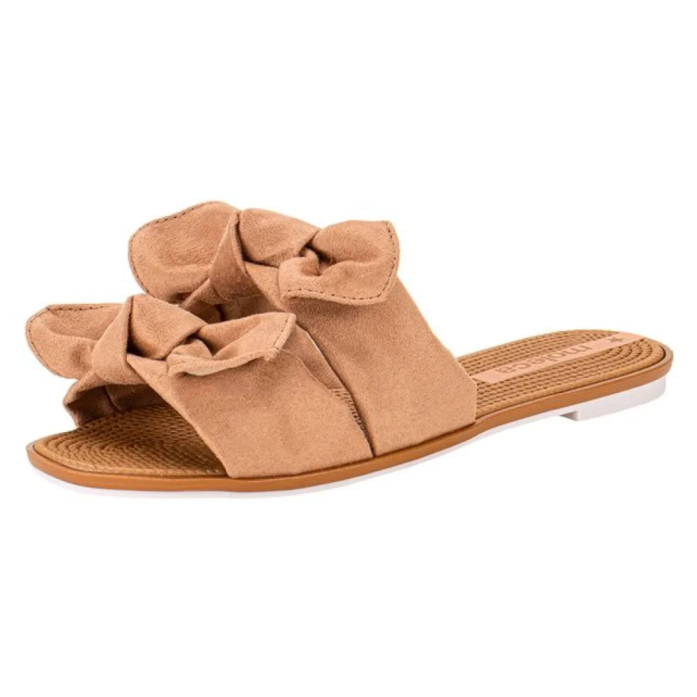 Tamanco Feminino Flat Moleca 5297424 SALMÃO 34