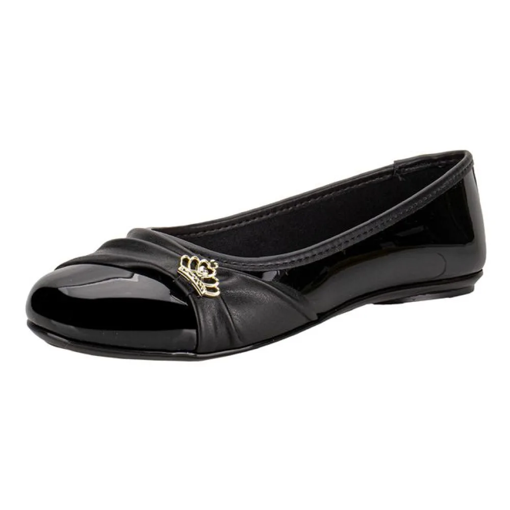 Sapatilha Infantil Feminina Molekinha 25021008 PRETO 28