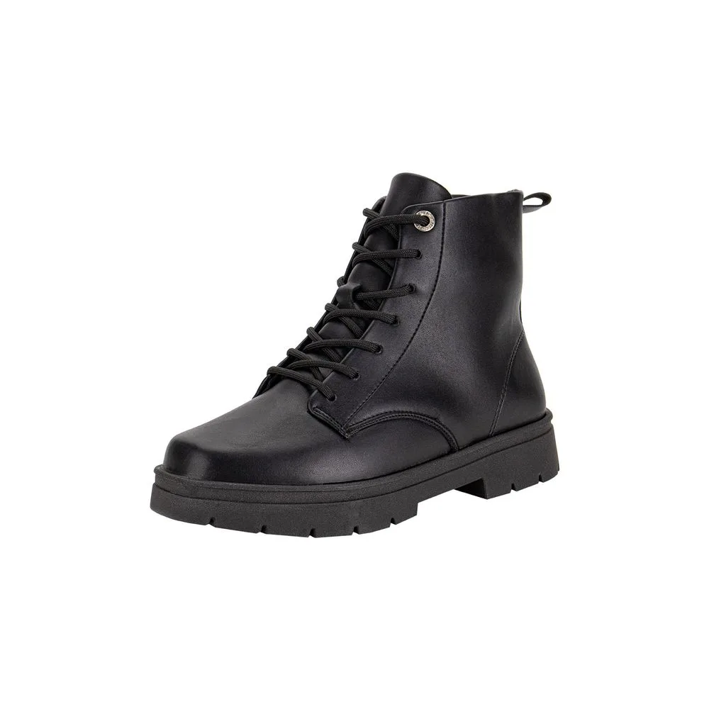 Bota Feminina Coturno Vizzano 3101101 PRETO 34