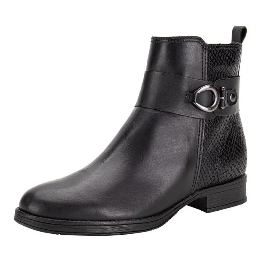 Bota Feminina Cano Baixo Bottero 361708 PRETO 34