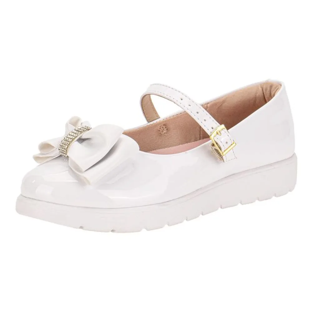 Sapatilha Infantil Feminina Molekinha 2586101 BRANCO 30