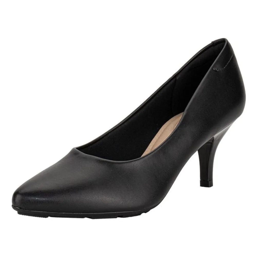 Scarpin Feminino Salto Fino Modare 7013600 PRETO 01 39