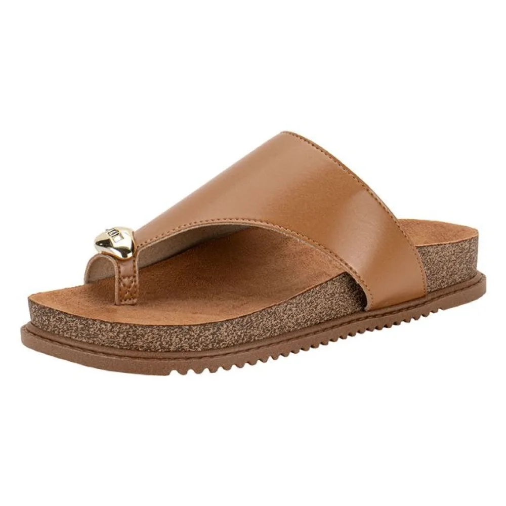Tamanco Feminino Flat Beira Rio 8524110 CAMEL 34