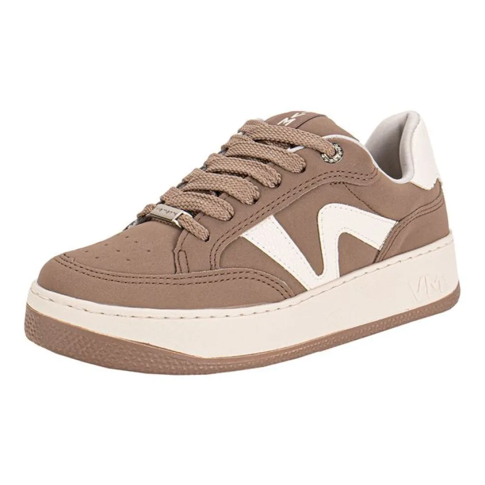 Tênis Feminino Casual Via Marte 209001 TAUPE 34