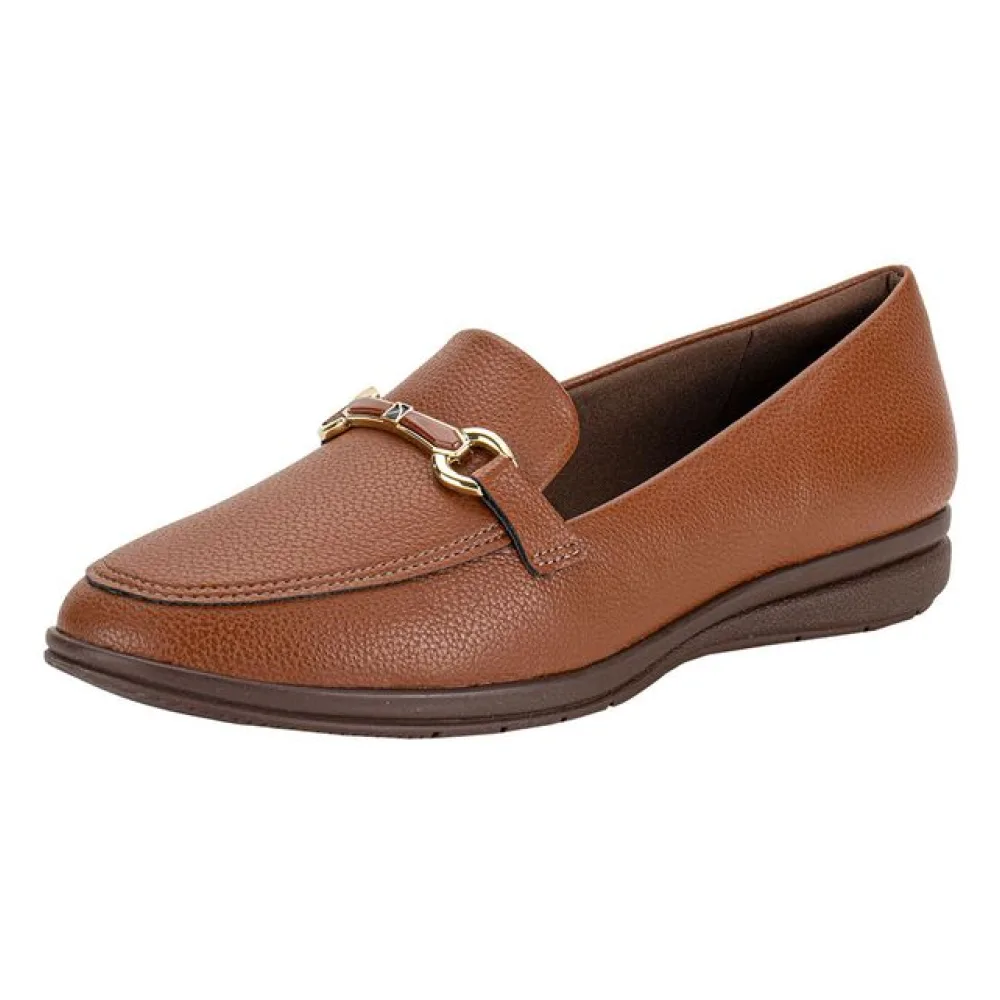 Mocassim Feminino Piccadilly 261038 CASTANHO 34