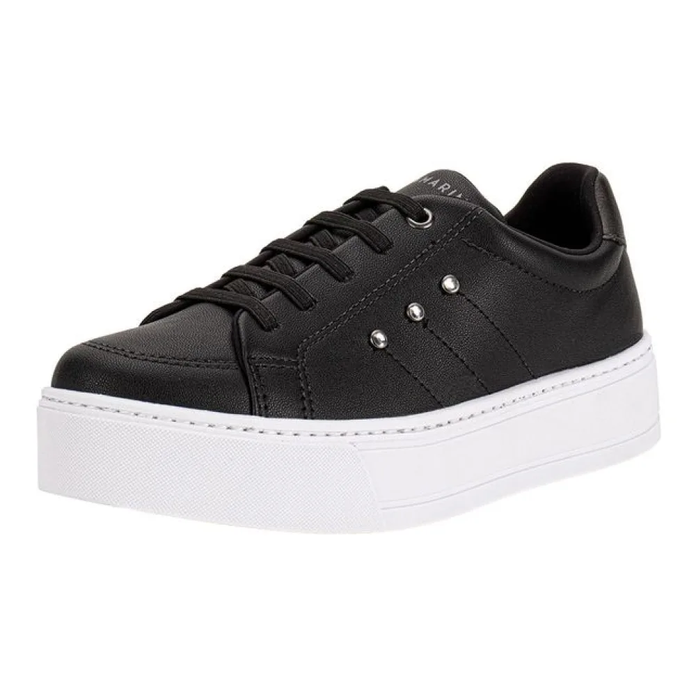 Tênis Feminino Casual Ramarim 2597121 PRETO/BRANCO 34