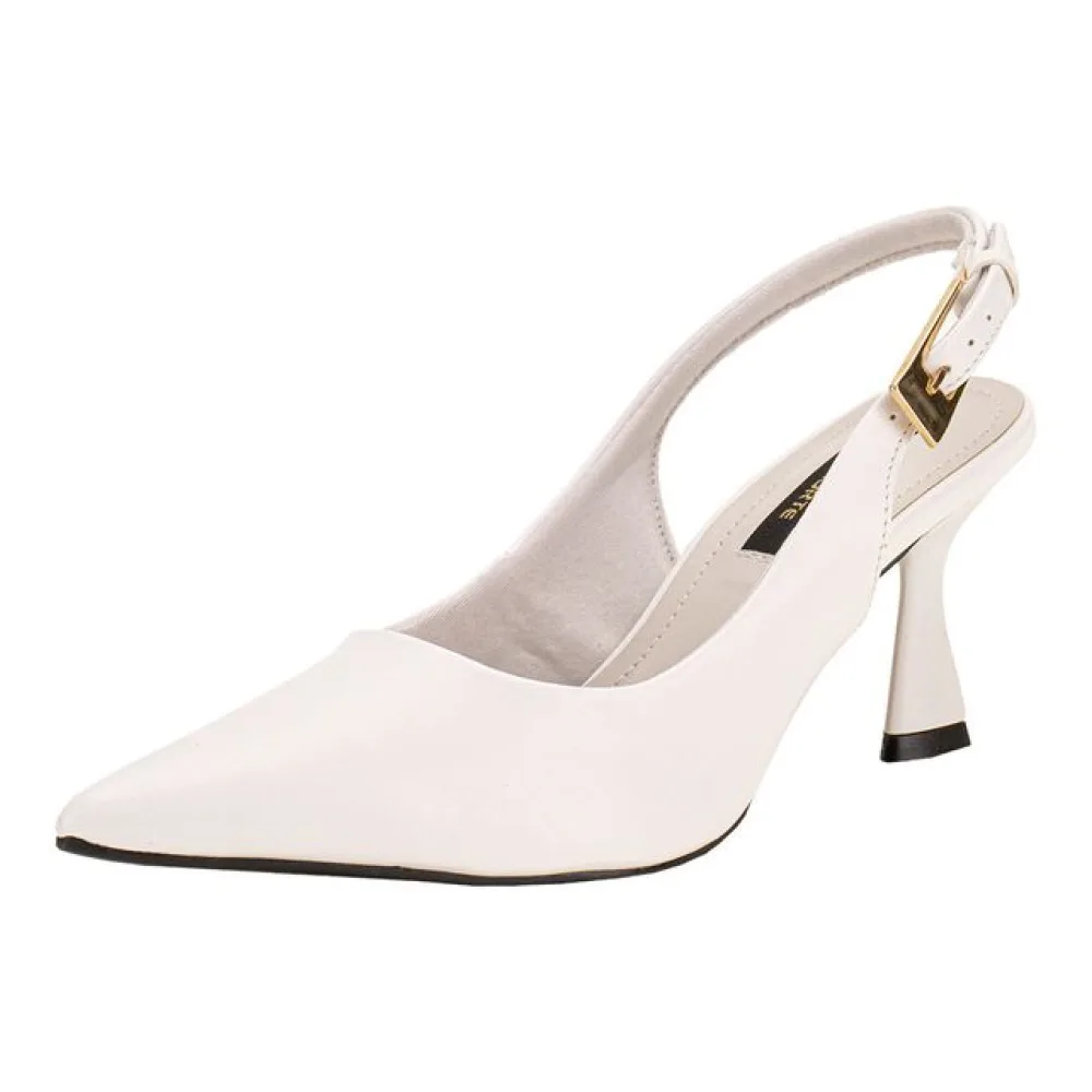 Sapato Feminino Salto Taça Via Marte 145012 BRANCO 38
