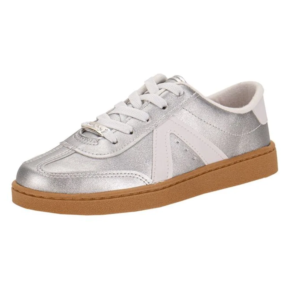 Tênis Infantil Feminino Molekinha 2574106 PRATA 26