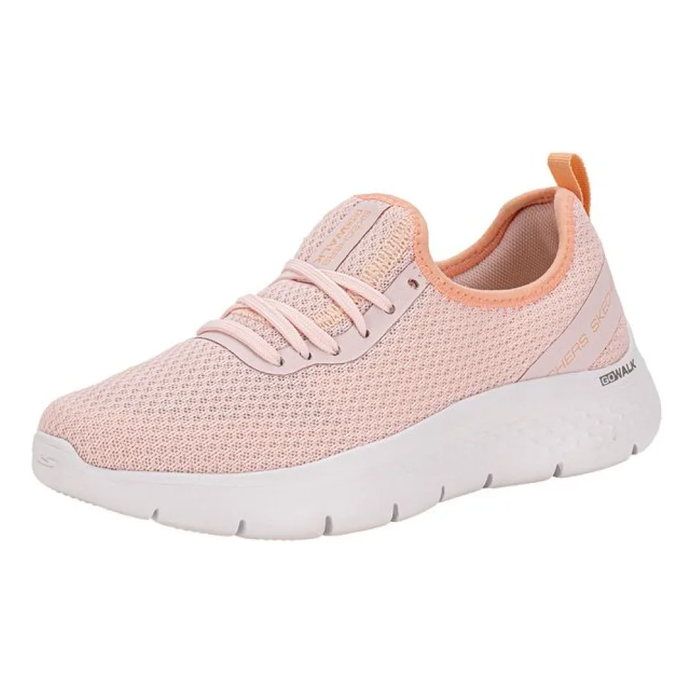 Tênis Feminino Go Walk Flex Skechers 896364 SALMÃO 34
